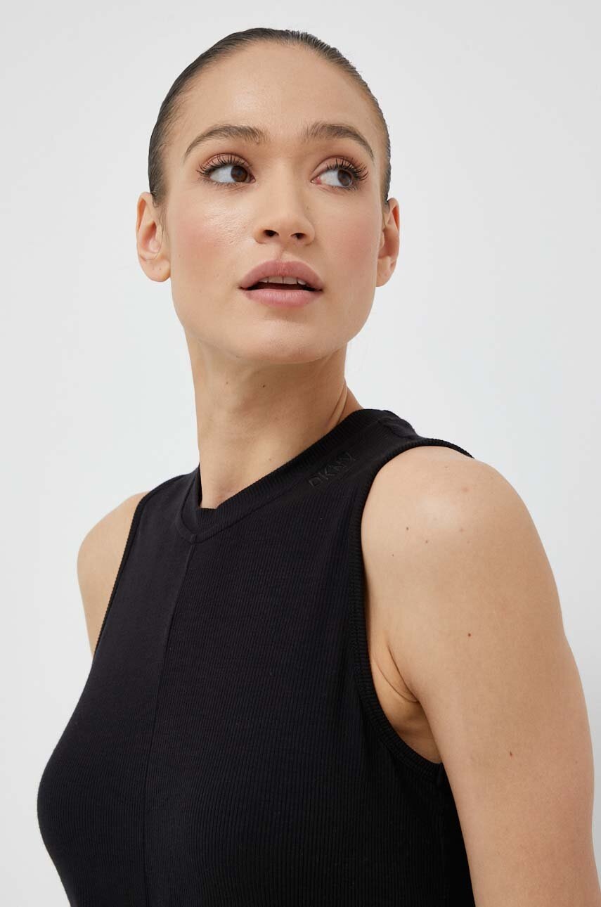 Top DKNY χρώμα: μαύρο φωτογραφία