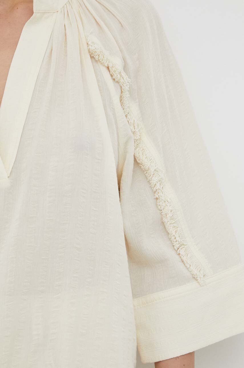 Μπλουζάκι Day Birger et Mikkelsen χρώμα: μπεζ φωτογραφία