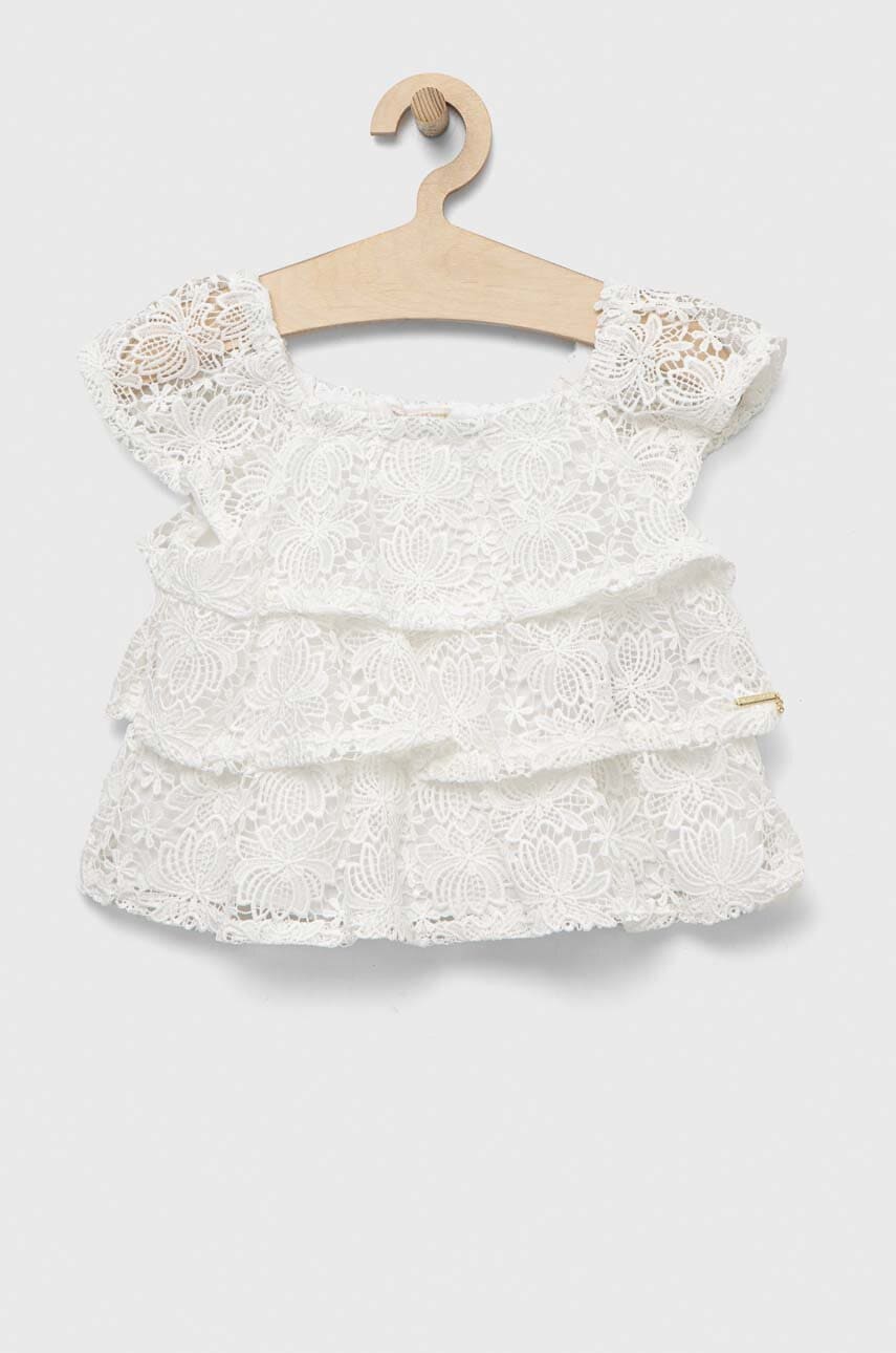 Дитяча блузка Guess колір білий однотонна в Тернополі Дитяча блузка Guess колір білий однотонна в Тернополі