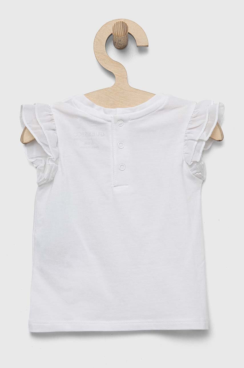 Детская футболка Guess цвет белый Детская футболка Guess цвет белый