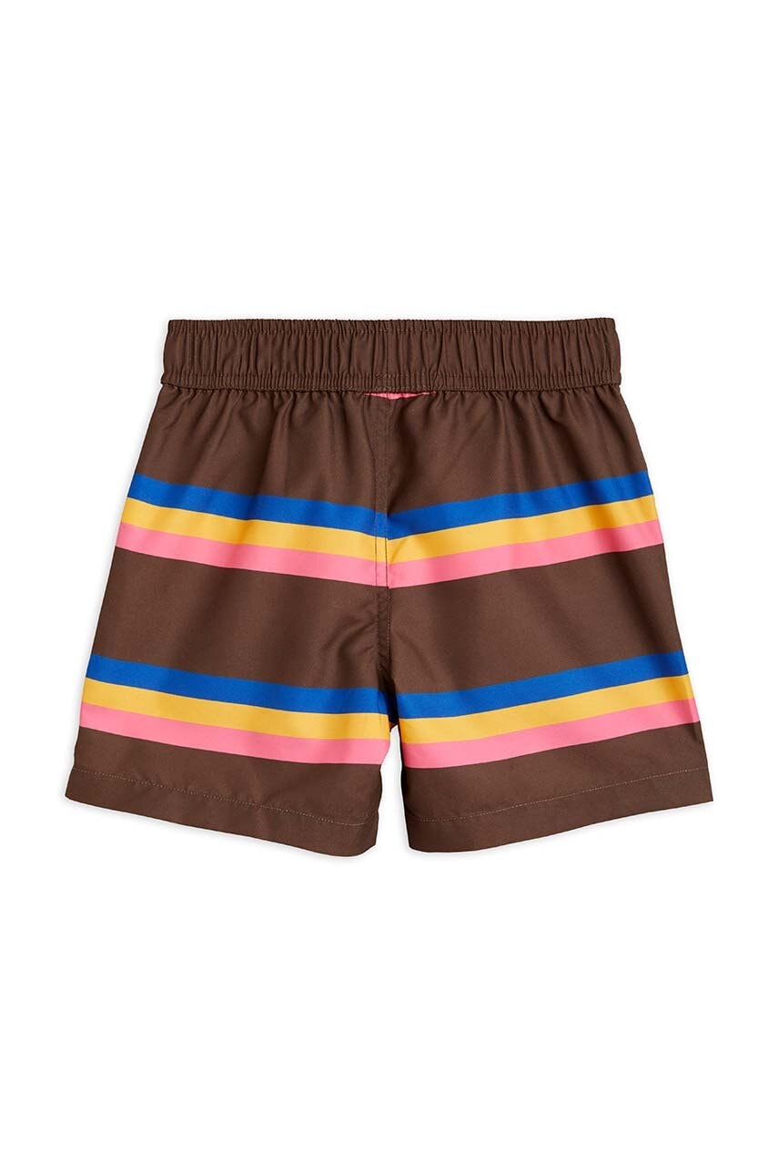 Детские шорты для плавания Mini Rodini цвет коричневый в Житомире Детские шорты для плавания Mini Rodini цвет коричневый в Житомире