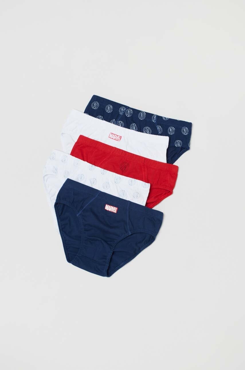 

Дитячі бавовняні сліпи OVS x Marvel 5-pack