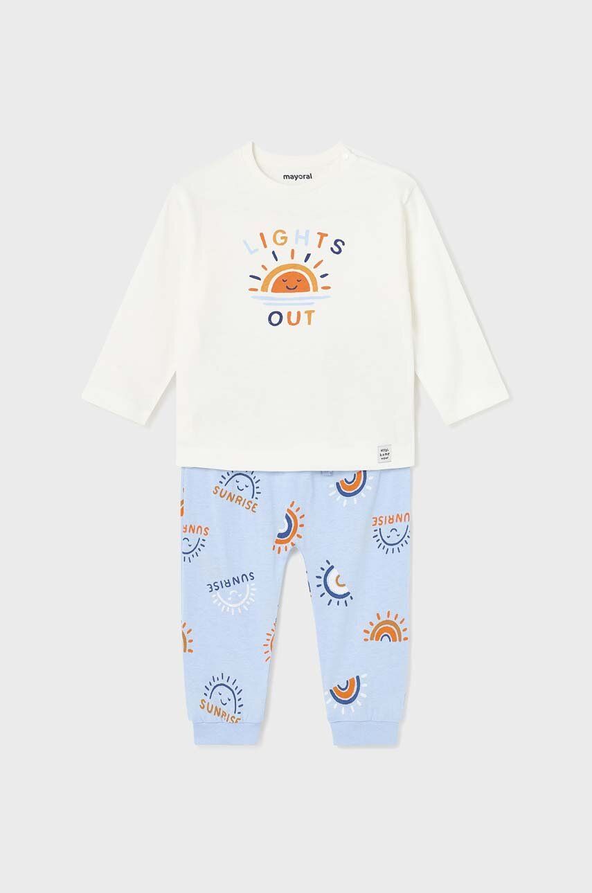 Pyžamo pre bábätká Mayoral vzorovaná