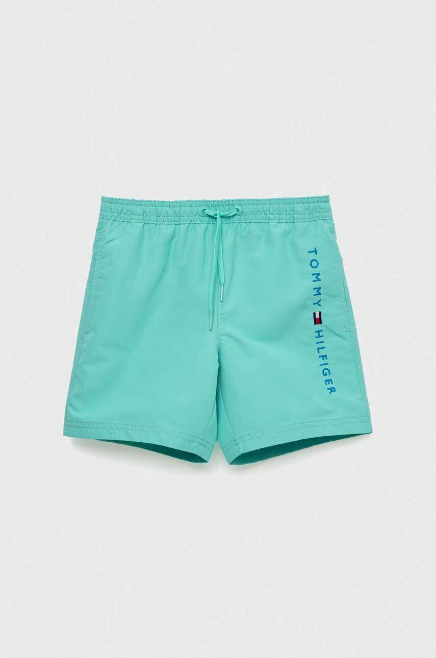 

Детские шорты для плавания Tommy Hilfiger цвет бирюзовый