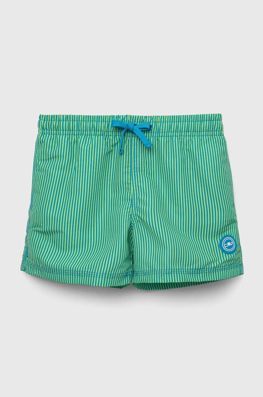 CMP pantaloni scurti de baie copii culoarea verde