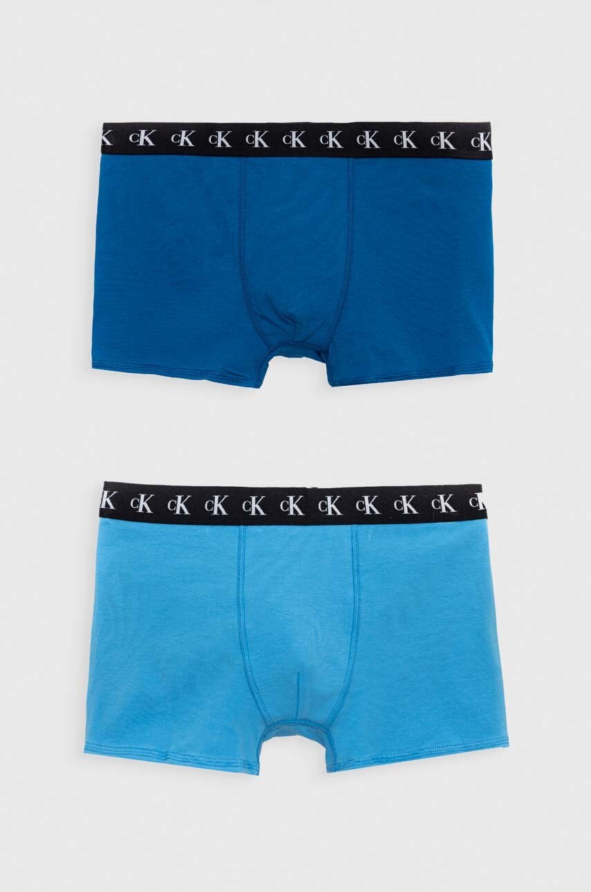 

Детски боксерки Calvin Klein Underwear (2 броя) в синьо, Син