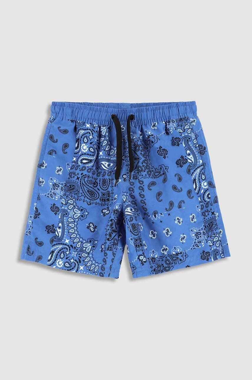 Dětské plavkové šortky Coccodrillo tmavomodrá barva - námořnická modř -  100 % Polyester