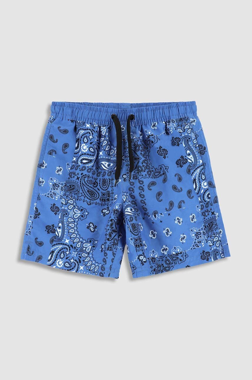 Coccodrillo pantaloni scurti de baie copii culoarea albastru marin