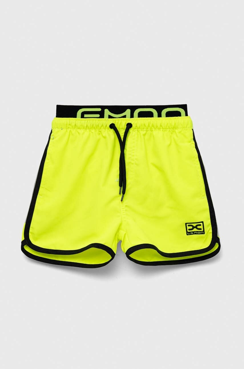 

Детски плувни шорти Lemon Explore в жълто, Жълт