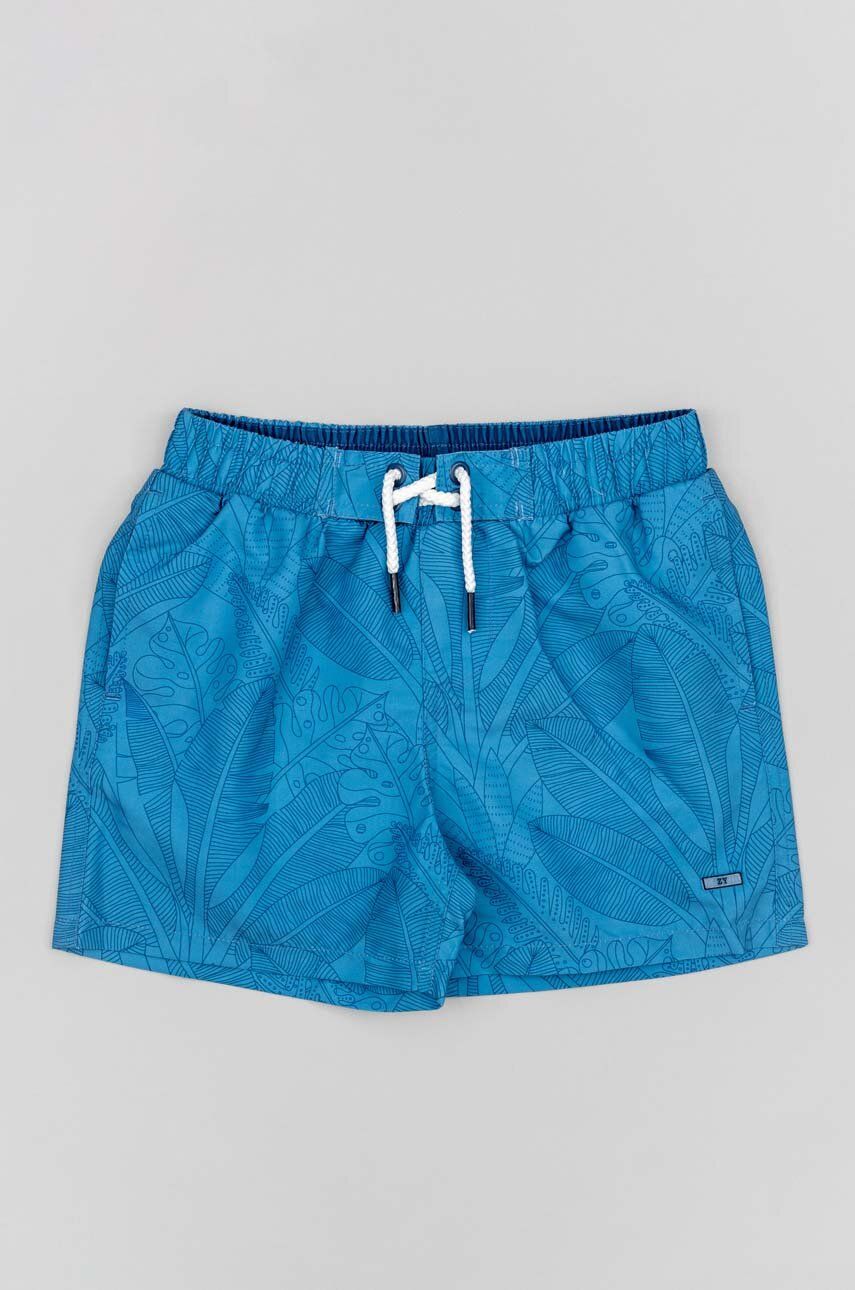 Dětské plavkové šortky zippy - modrá -  100 % Polyester