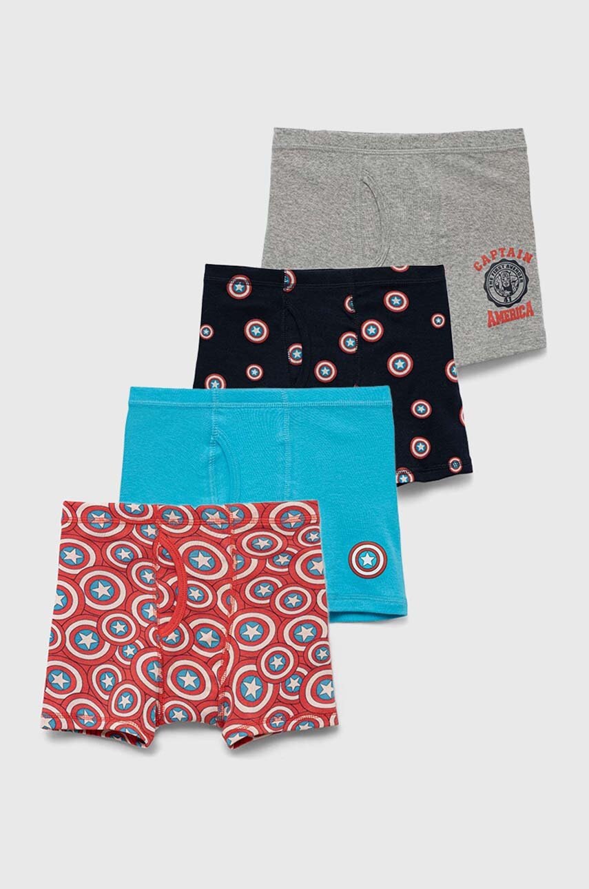 

Детски памучни боксерки GAP, Многоцветен