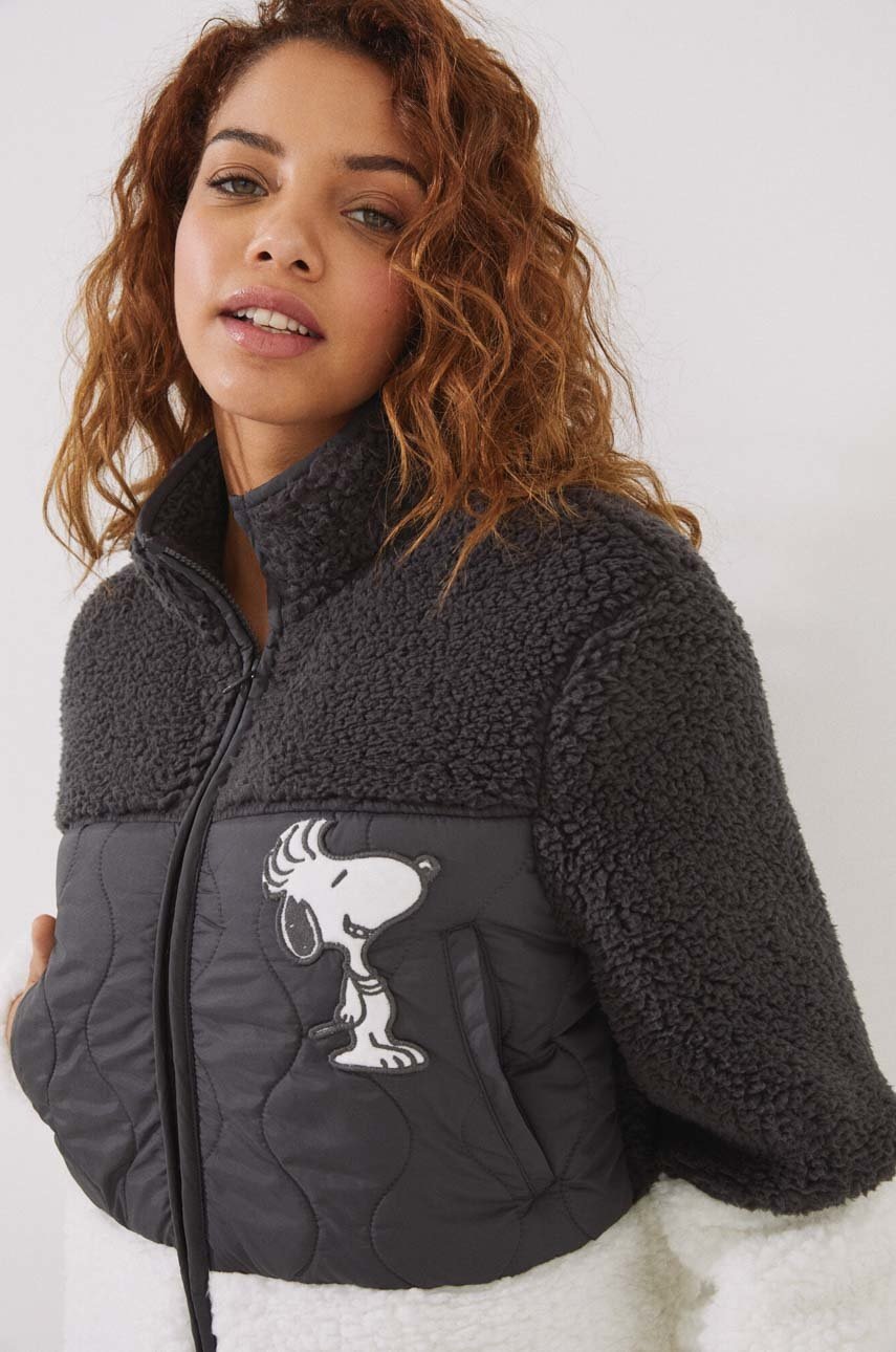 

Кофта лаунж women'secret Snoopy цвет чёрный