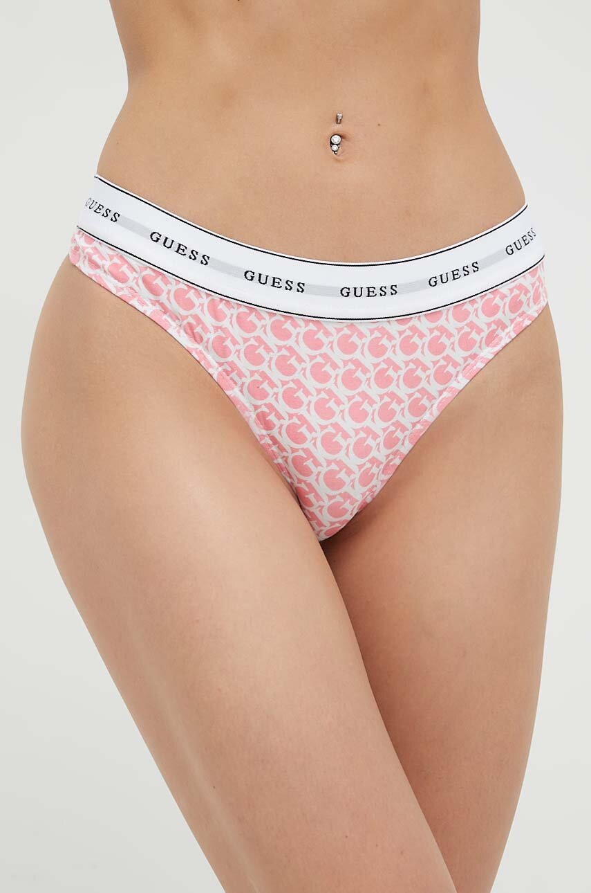 

Стринги Guess колір помаранчевий