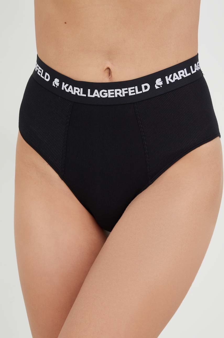 

Бикини Karl Lagerfeld в черно, Черен