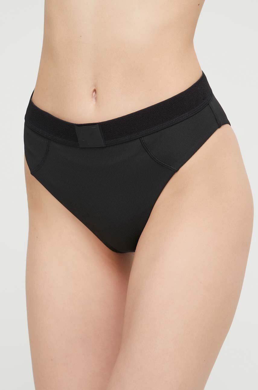 

Долнище на бански Calvin Klein в черно, Черен