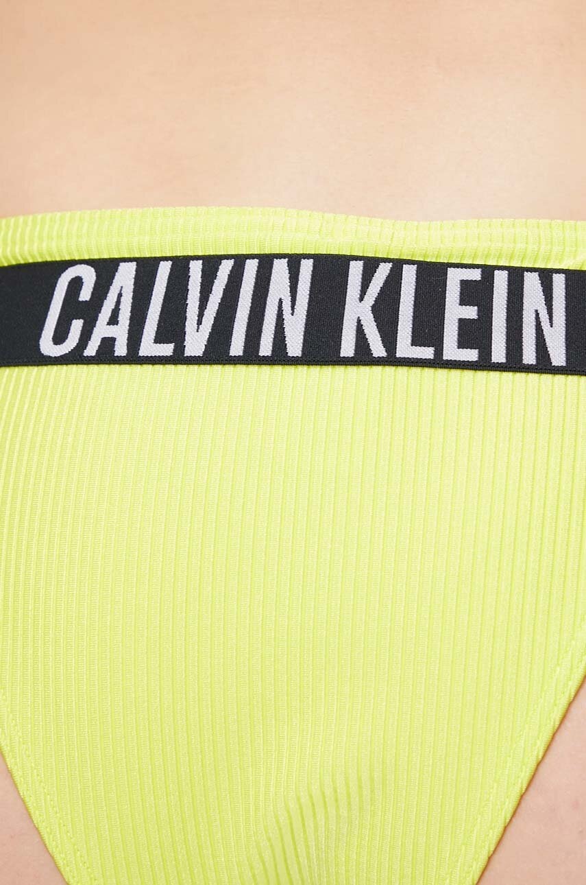 Купальні труси Calvin Klein колір зелений 