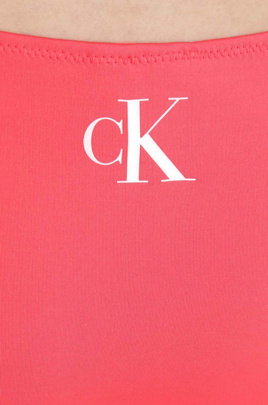 Calvin Klein figi kąpielowe kolor fioletowy