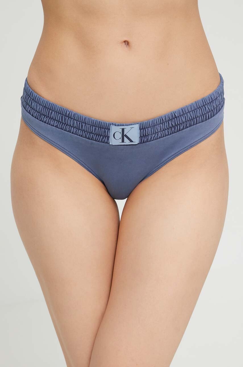 

Долнище на бански Calvin Klein в тъмносиньо, Тъмносин