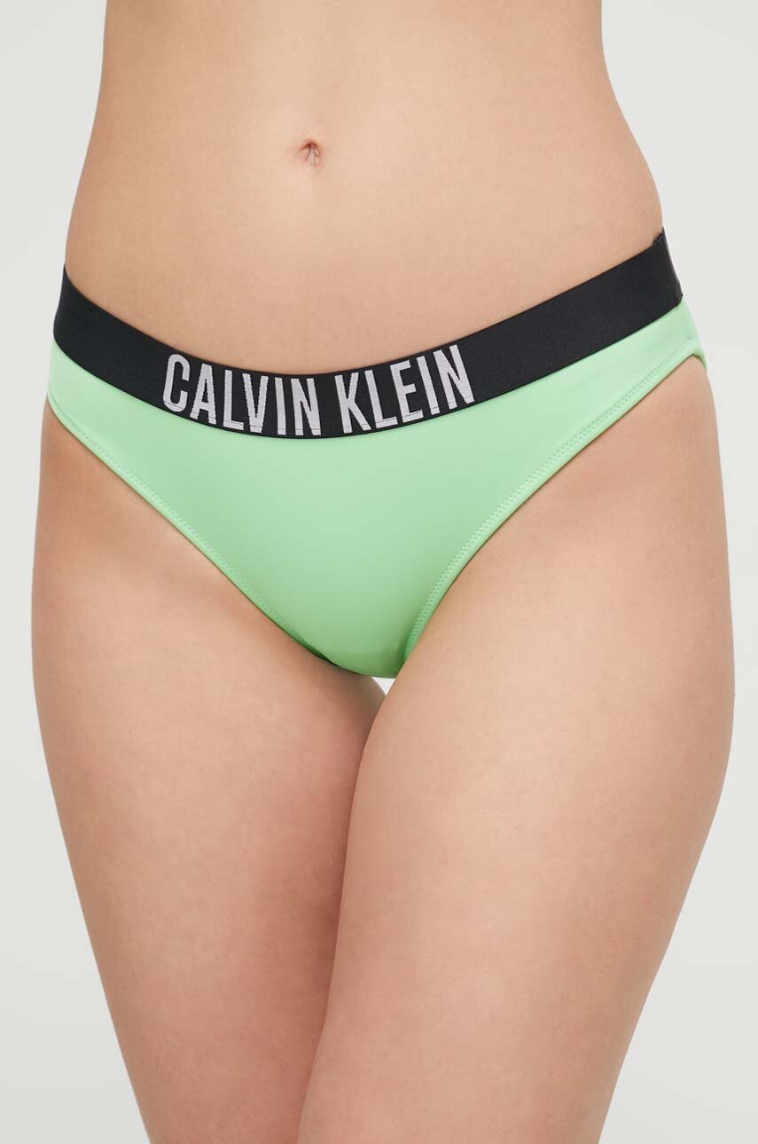 

Долнище на бански Calvin Klein в зелено, Зелен