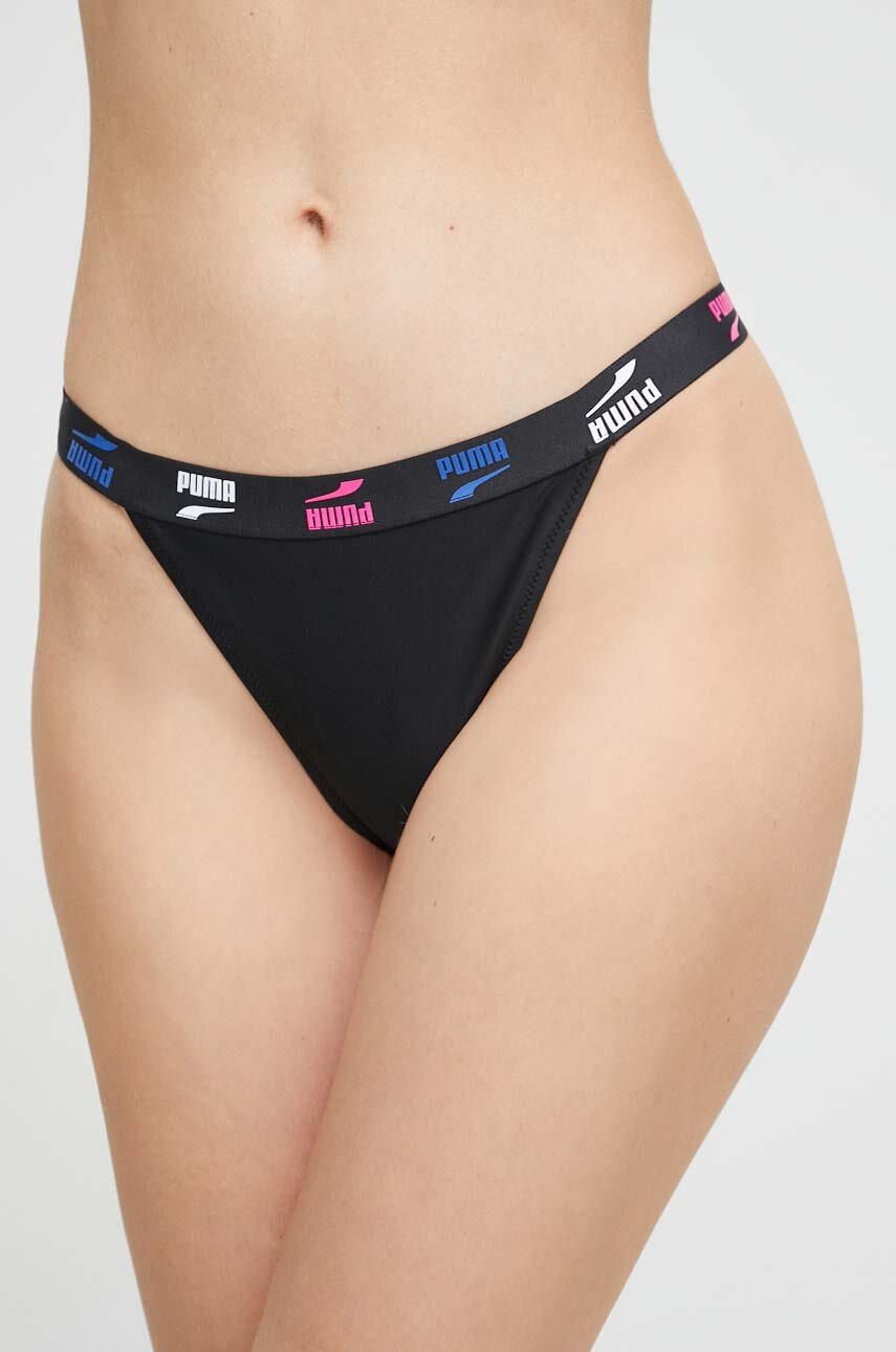 Puma Chiloti De Baie Culoarea Negru