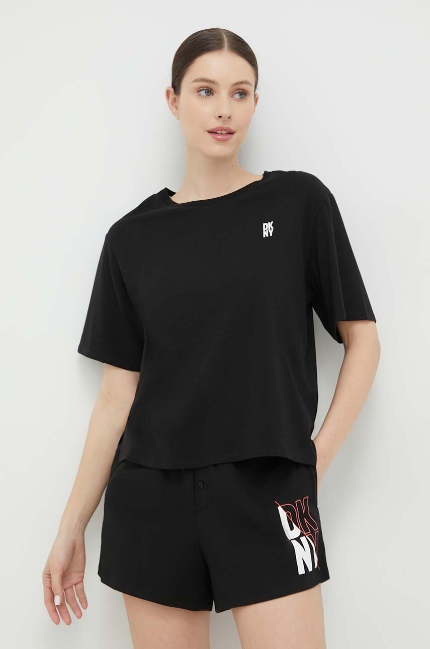 

Пижама Dkny женская цвет чёрный