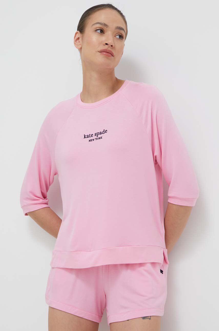 Kate Spade pijama femei, culoarea roz
