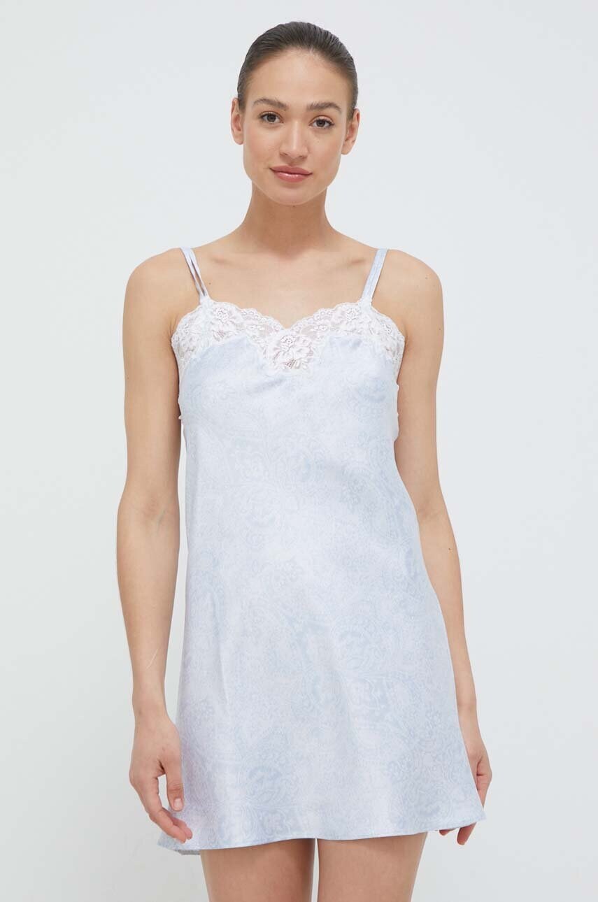 

Нощница Lauren Ralph Lauren дамска в синьо, Син