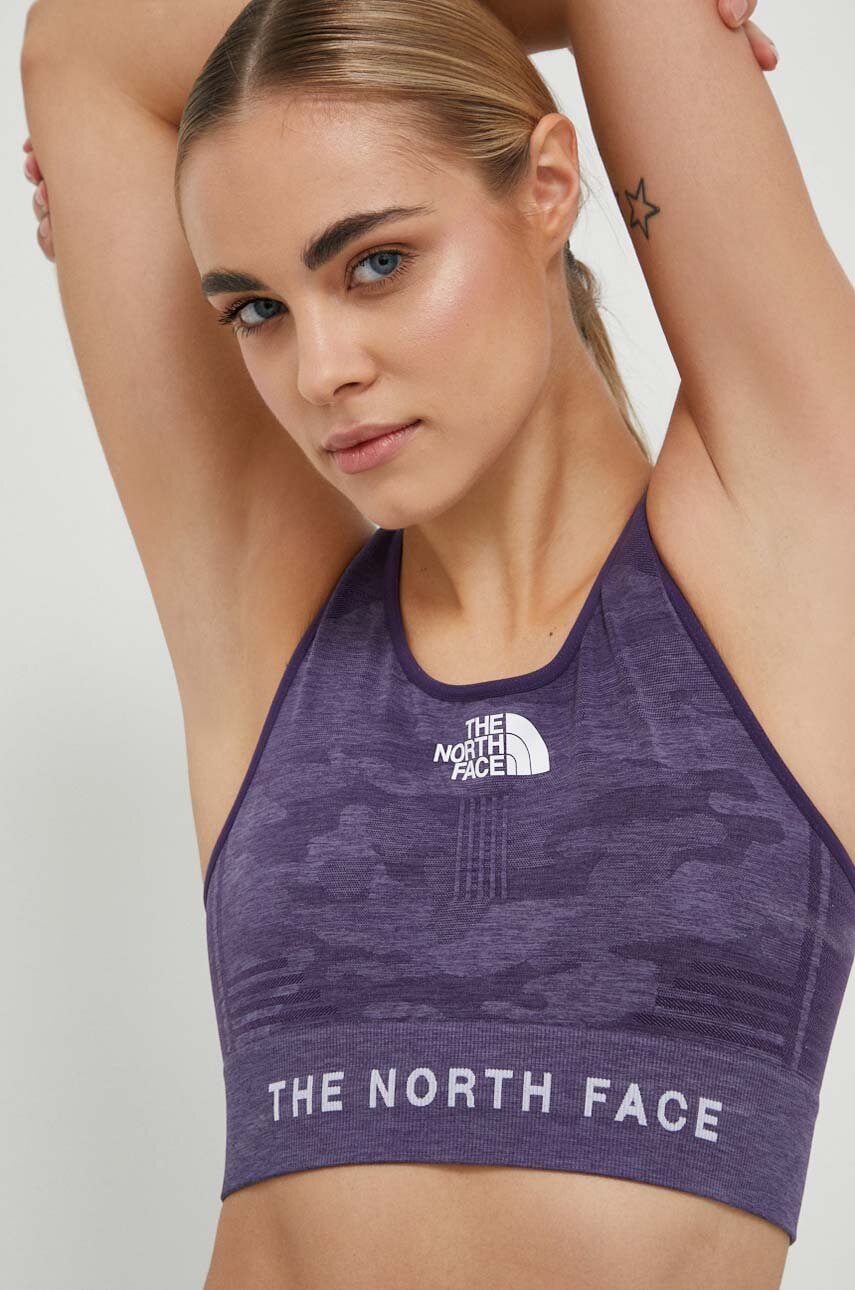 The North Face Sutien Sport Mountain Athletics Culoarea Violet, Modelator