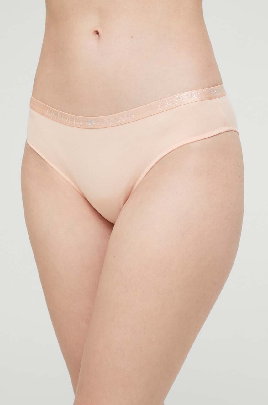 

Трусы Emporio Armani Underwear 2 шт цвет розовый