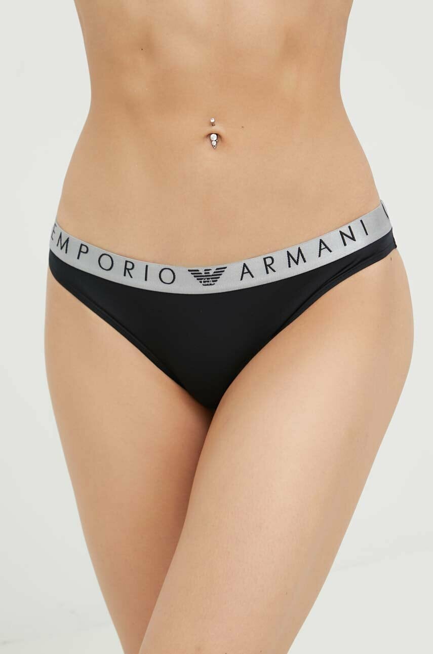 Emporio armani underwear chiloti 2-pack culoarea negru