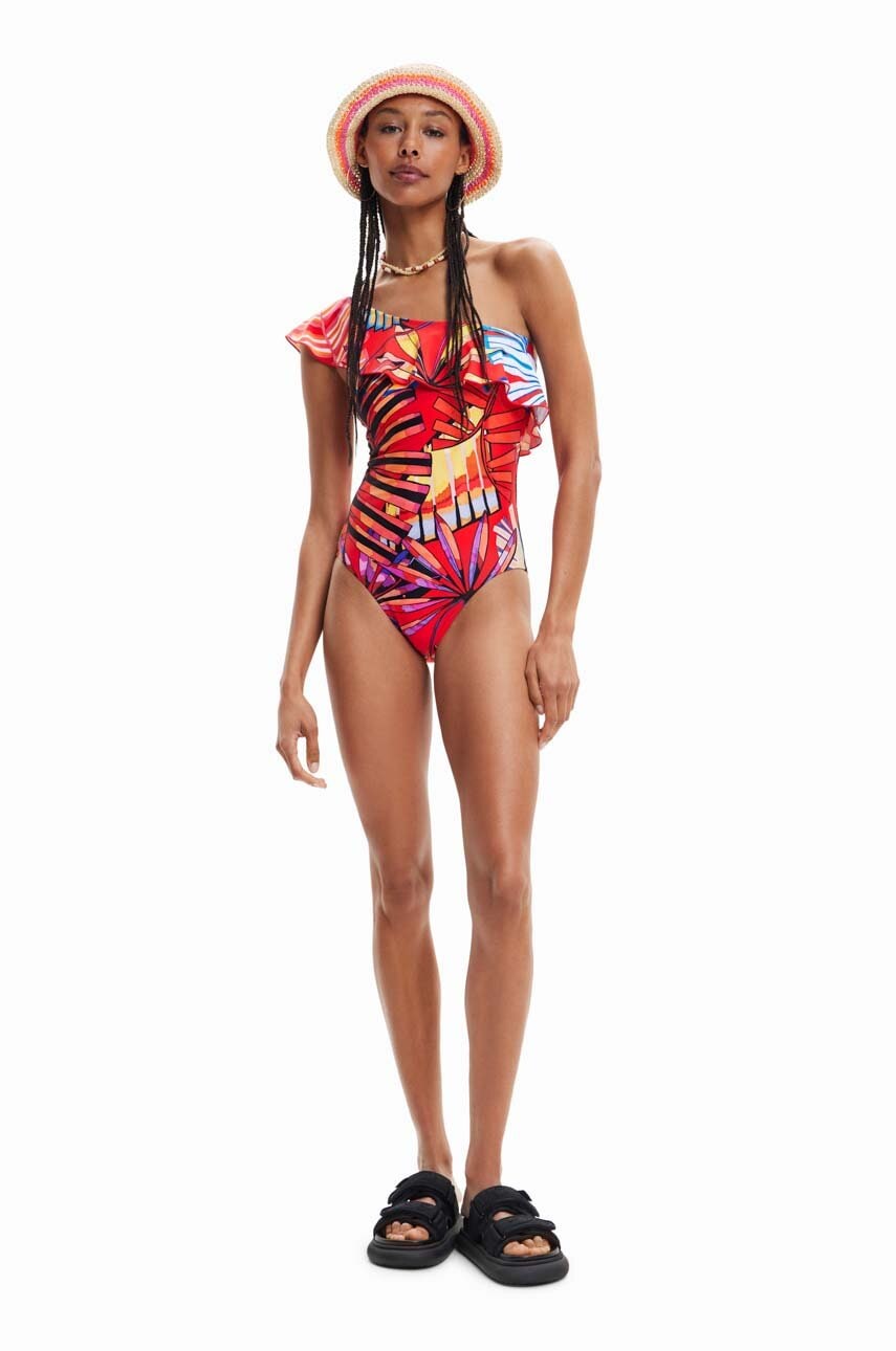 Desigual Costum De Baie Dintr-o Bucata Cupa Moale