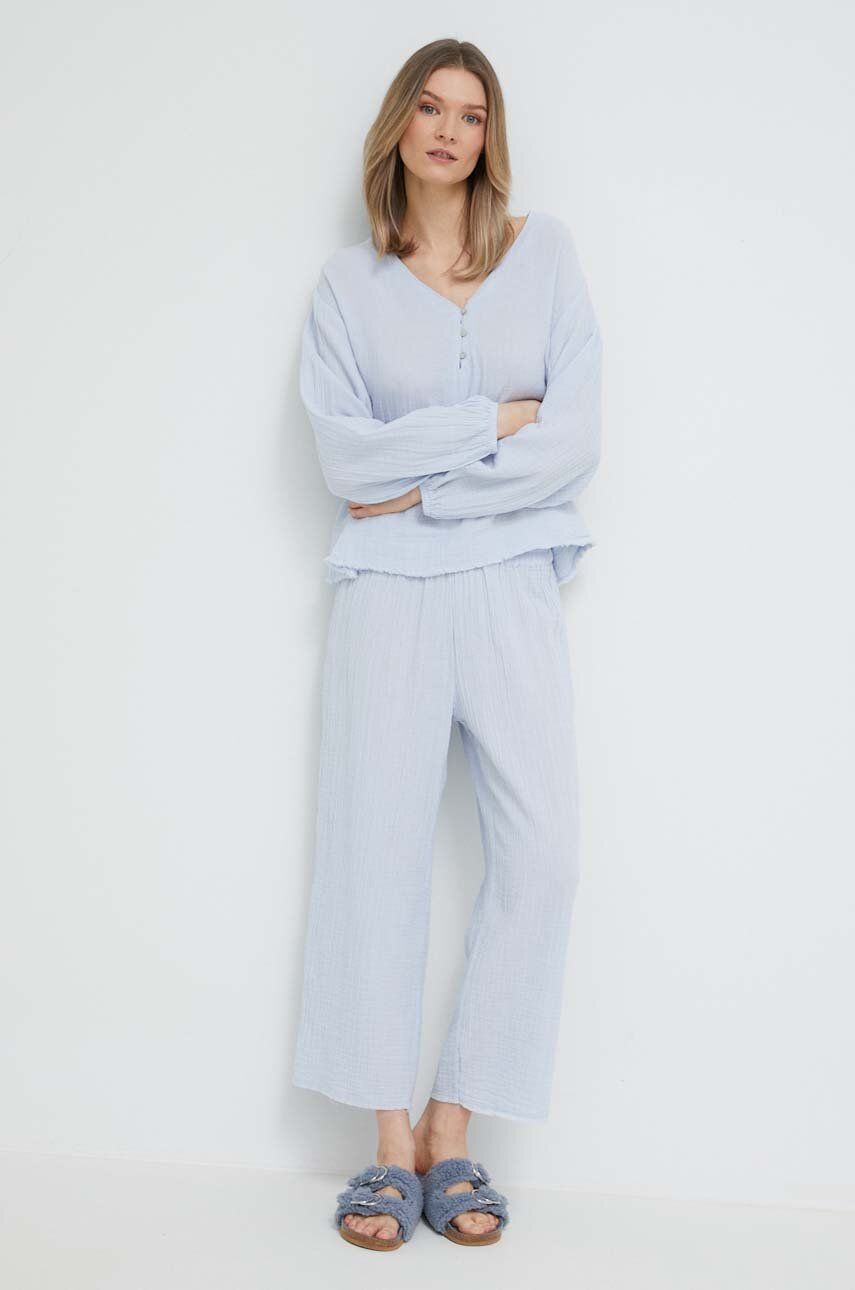 United Colors of Benetton pijamale de bumbac bumbac answear.ro imagine noua lenjerie-femei.ro
