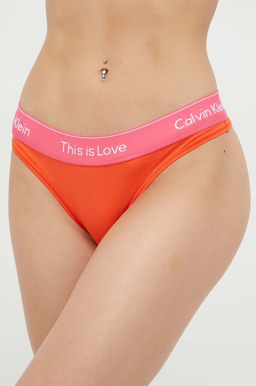 

Прашки Calvin Klein Underwear в червено, Червен