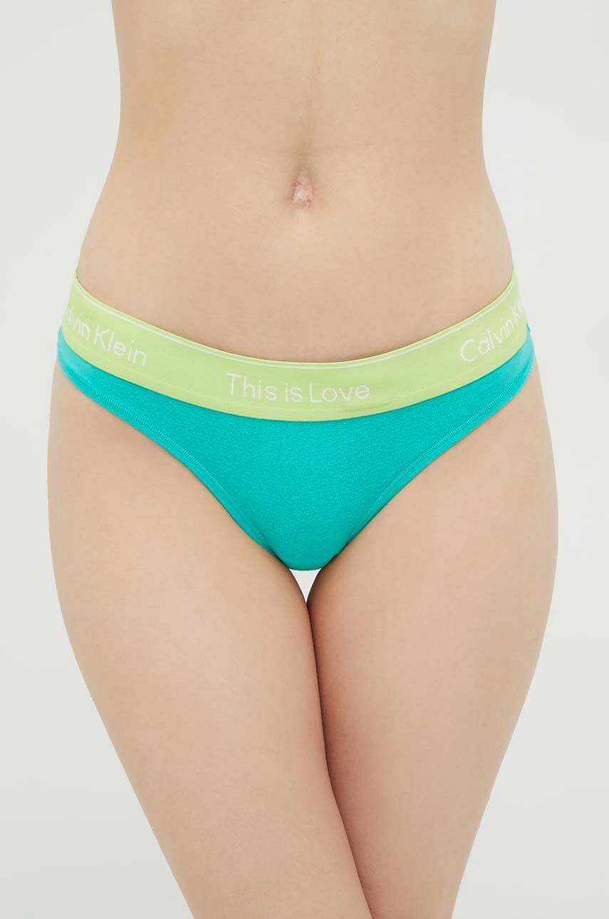 

Прашки Calvin Klein Underwear в зелено, Зелен