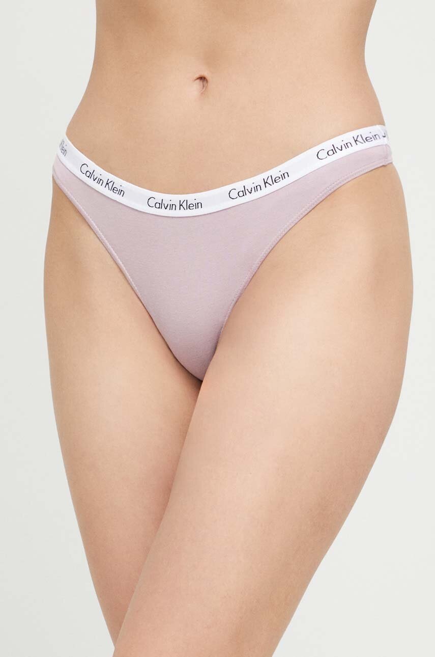 

Прашки Calvin Klein Underwear в лилаво, Виолетов