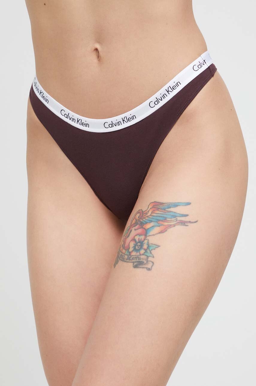 

Прашки Calvin Klein Underwear в лилаво, Виолетов