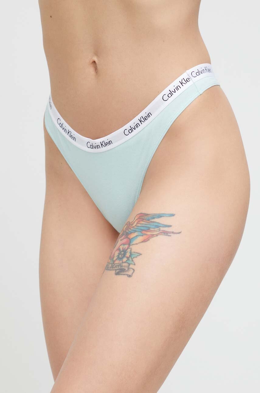 

Прашки Calvin Klein Underwear в тюркоазено, Тюркоазен