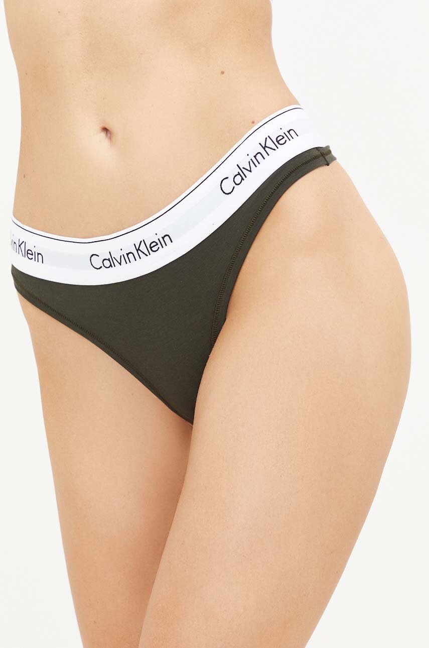 

Прашки Calvin Klein Underwear в зелено, Зелен
