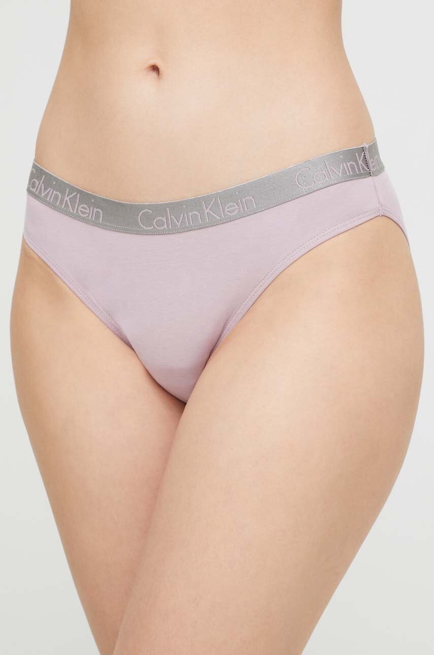 

Бикини Calvin Klein Underwear в лилаво, Виолетов