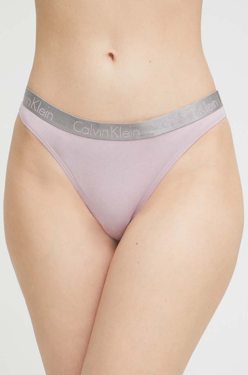 

Прашки Calvin Klein Underwear в лилаво, Виолетов