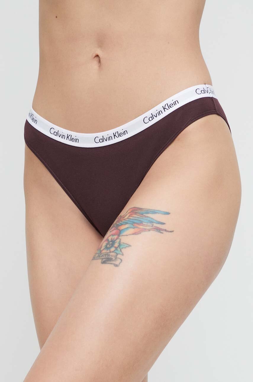 

Бикини Calvin Klein Underwear в лилаво, Виолетов