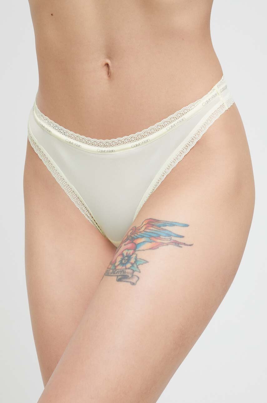 

Прашки Calvin Klein Underwear в жълто, Жълт