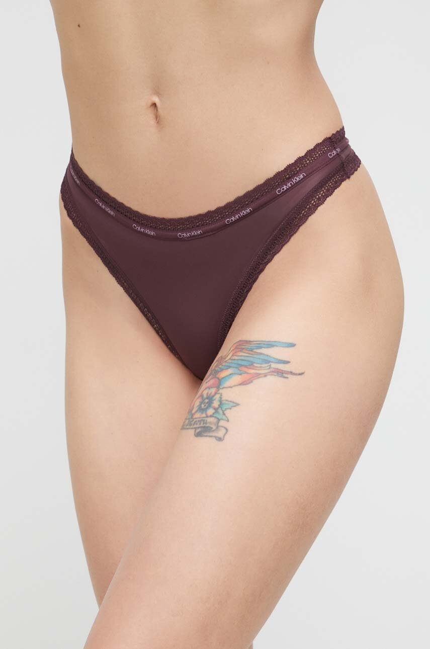 

Прашки Calvin Klein Underwear в лилаво, Виолетов