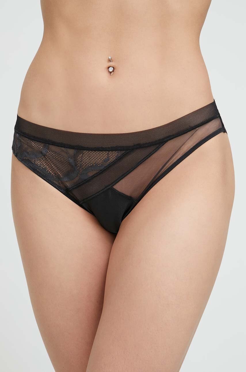 

Бикини Calvin Klein Underwear в черно, Черен