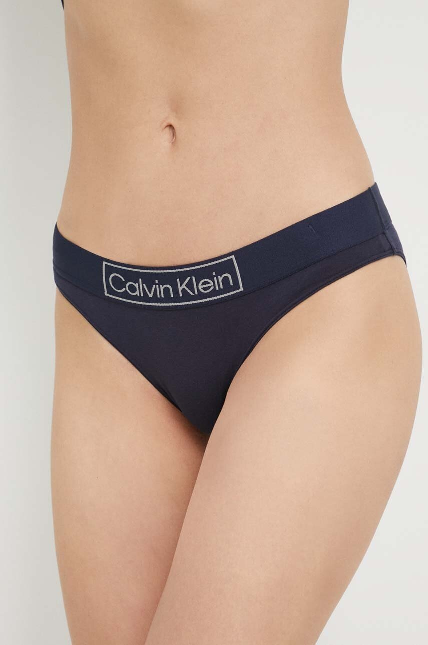 

Бикини Calvin Klein Underwear в синьо, Тъмносин