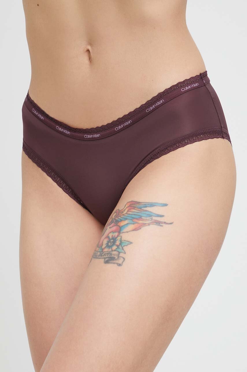 

Бикини Calvin Klein Underwear в лилаво, Виолетов