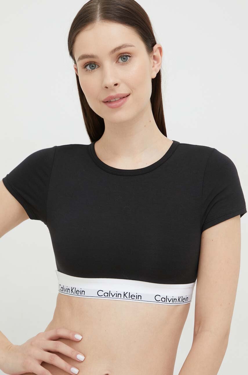 

Тениска Calvin Klein Underwear в черно, Черен