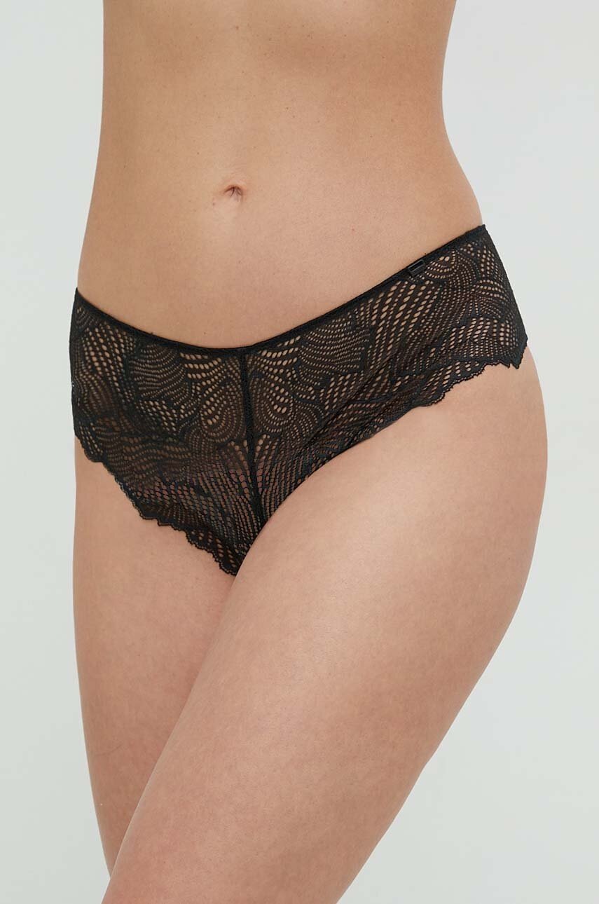 

Бикини Calvin Klein Underwear в черно, Черен