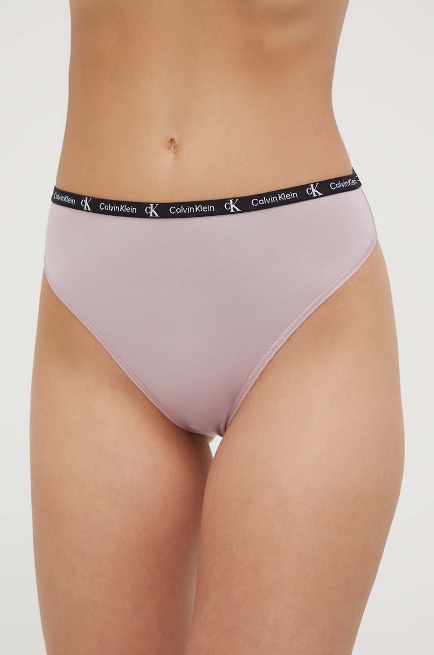 

Бикини Calvin Klein Underwear (2 броя) в розово, Розов