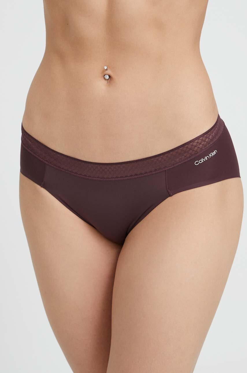 

Бикини Calvin Klein Underwear в лилаво, Бордо
